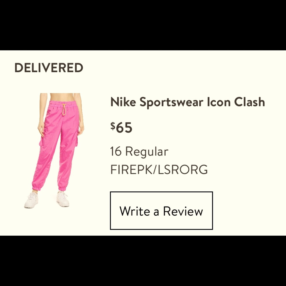 Nike cargo sweatpants